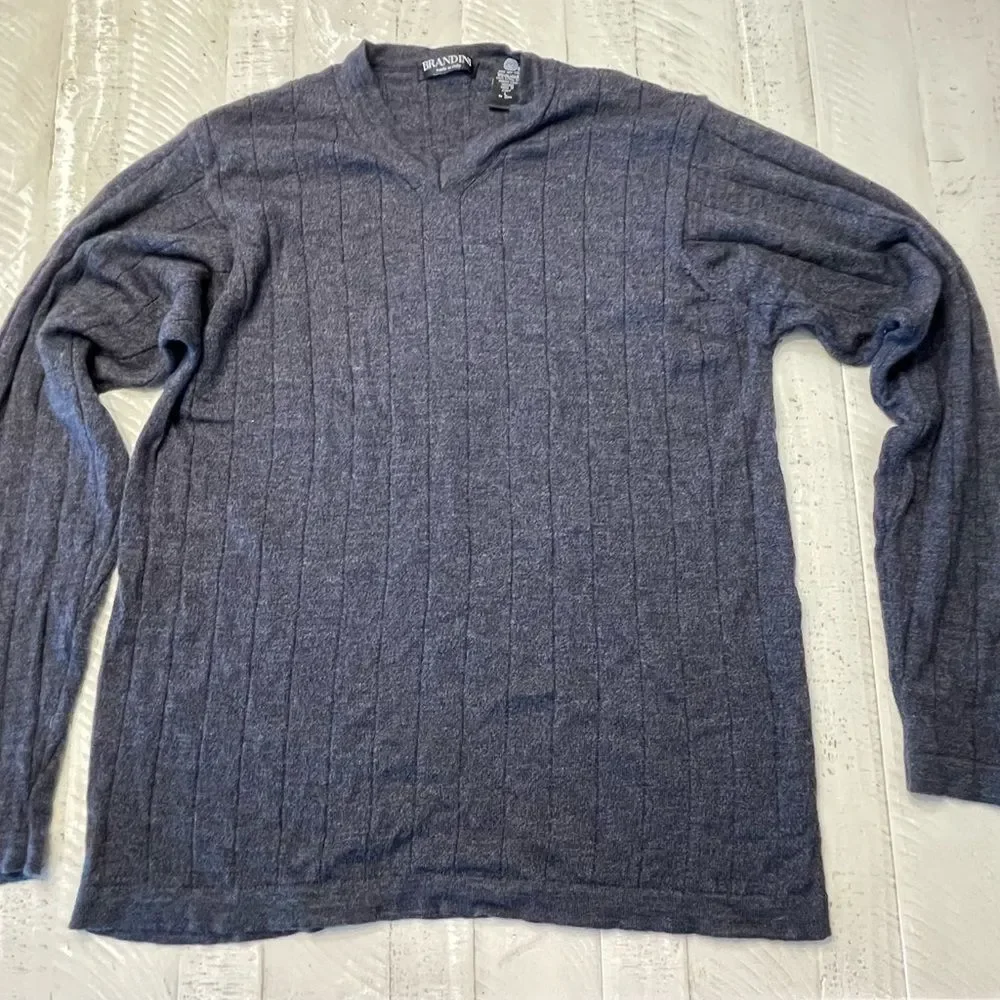 Men’s Brandini 100% merino wool sweater